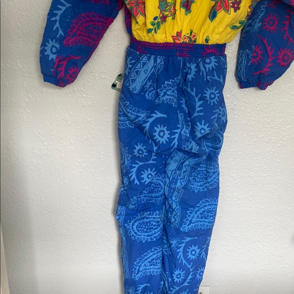VINTAGE Colorful Obermeyer Patchwork Women’s Ski Suite - Picture 14 of 14